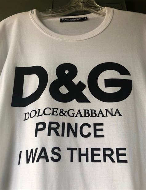 Dolce & Gabbana Prince I Was There Runway T